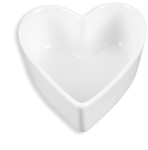 Bowl ceramic heart